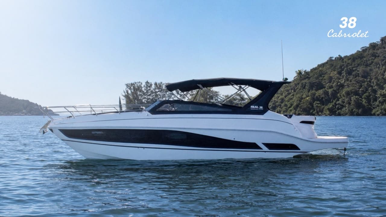 Real 38 Cabriolet - Real Powerboats